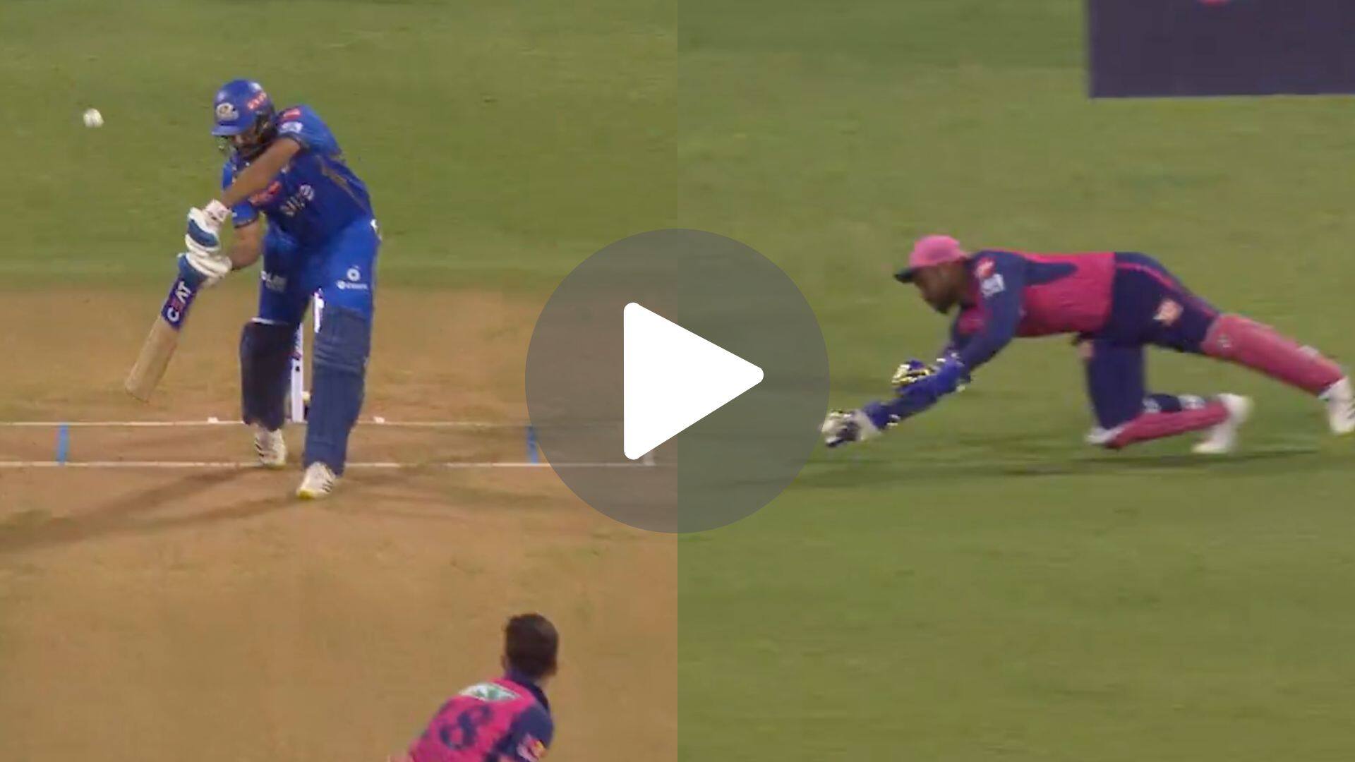 [Watch] Samson Takes A Stunner As Boult Dismisses Rohit Sharma For A Golden Duck
